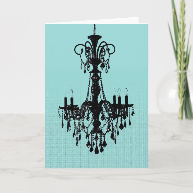 Chandelier Blue Card (Front)