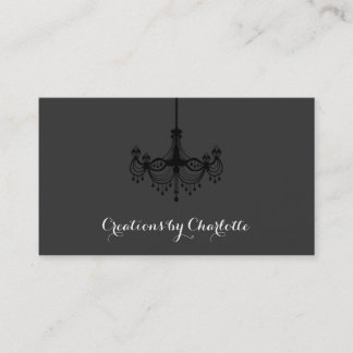 Chandelier Business Cards