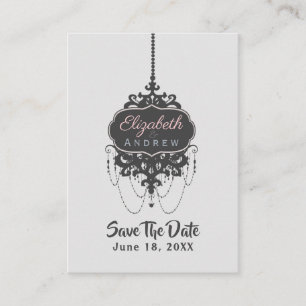 Chandelier Chic (Change Colour) - Business Card