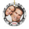 Chandelier Damask Photo Christmas Ornament