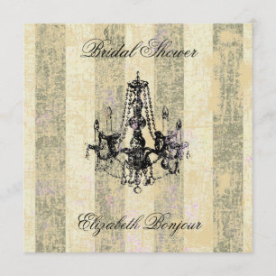 Chandelier Elegance ~ Invitation