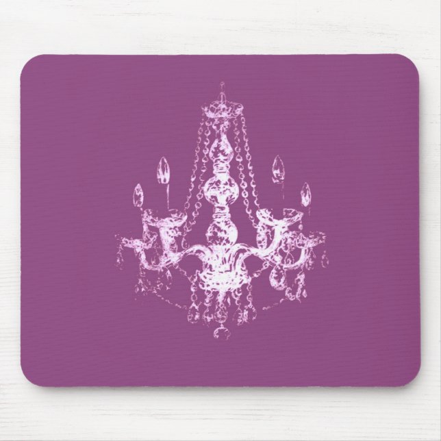 Chandelier Elegance ~ Mousepad (Front)