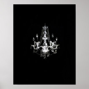 Chandelier Elegance ~ Poster