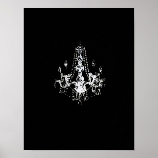 Chandelier Elegance ~ Poster (Front)