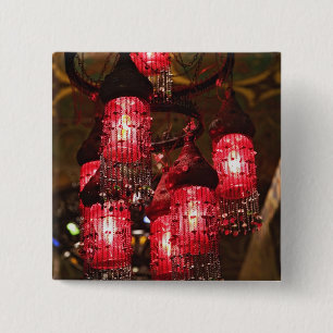 Chandelier for sale, Khan el Khalili Bazaar, 15 Cm Square Badge