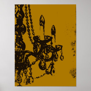 Chandelier Glamour ~ Print / Poster