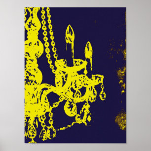 Chandelier Glamour ~ Print / Poster
