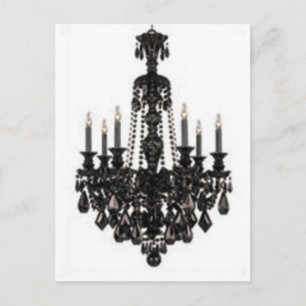 CHANDELIER LINE POSTCARD