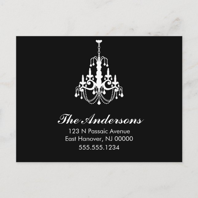 Chandelier Moving Announcements (Front)