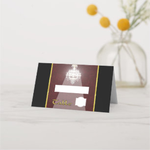 Chandelier Place Card