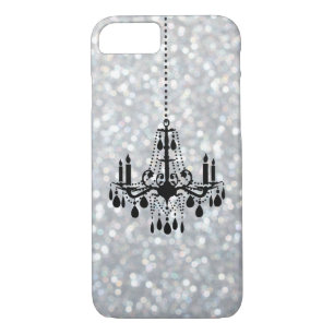 Chandelier Sparkle Silver iPhone 7 Case