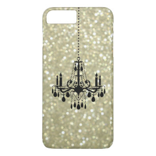 Chandelier Sparkly Gold iPhone 7 Plus Case