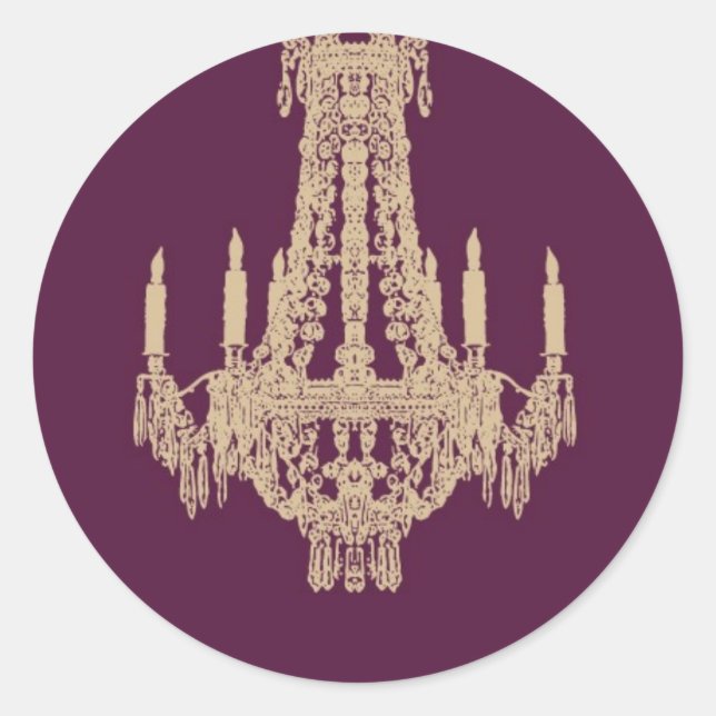 Chandelier Stickers - CUSTOM (Front)