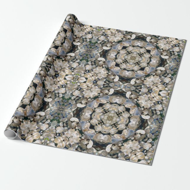 Chandelier Wrapping Paper (Unrolled)