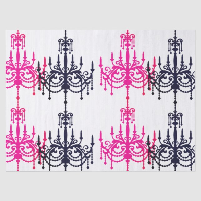 Chandeliers Tissue Paper (Front)