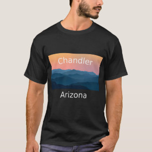 Chandler Arizona Mountain sunset hometown T-Shirt