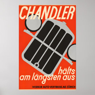 Chandler Auto Vintage Poster Prints