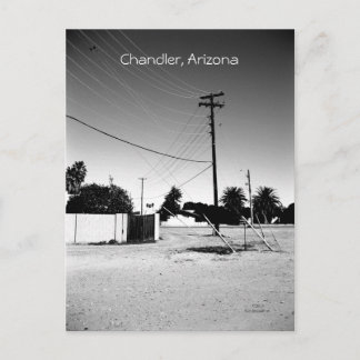 Chandler AZ Powerlines Postcard