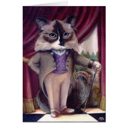 Chandler Le Chat Card