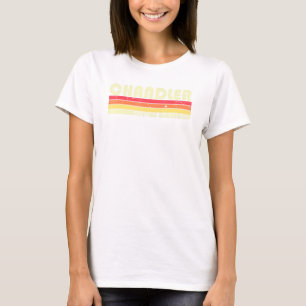 Chandler Surname Retro Vintage 90s Birthday Reunio T-Shirt