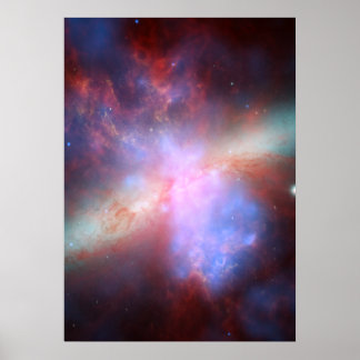 Chandra:Hubble:Spitzer X-ray:Visible:Infrared Poster