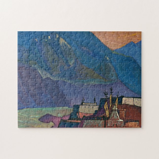 Chandra River by Nicholas Roerich Jigsaw Puzzle (Horizontal)