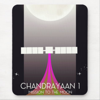 chandrayaan -1 Space mission to the Moon Mouse Pad