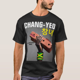 CHANG YEO.  Basic Dark T-Shirt