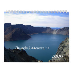 Changbai Mountains, China/Travel Photos Calendar