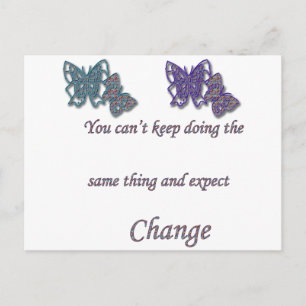 Change 2 postcard