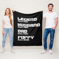 Change ALL Name Date Year Legend Husband Dad Poppy