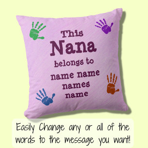 Change ALL Names - This Nana belongs to Cushion