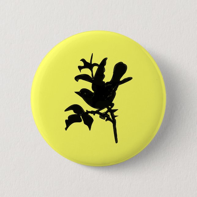 Change Background Colour 6 Cm Round Badge (Front)