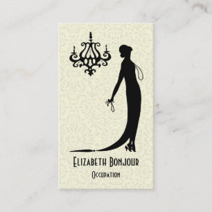 CHANGE COLOR Moi Fashion Plate ~ Business Card