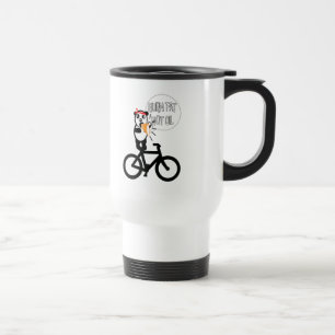 Change colour background travel mug