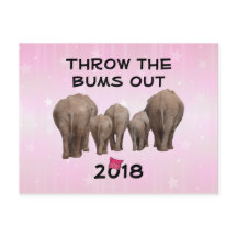 Change Date to 2020 Pink Hat Throw the Bums Out