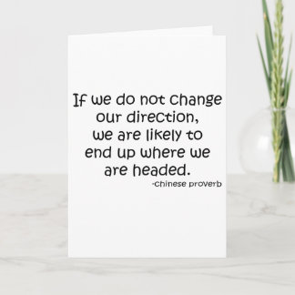 Change Direction quote Card