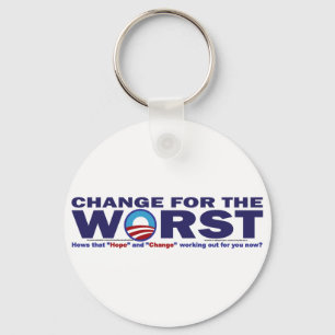 cHANGE-FOR-THE-wORST Key Ring