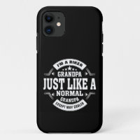 Change Grandpa Name, & some text Biker Grandfather