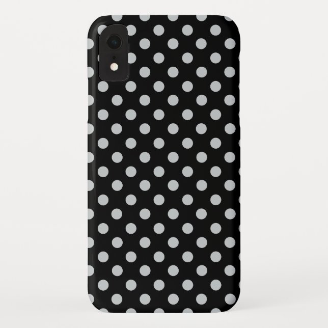 Change Grey Polka Dots Any Colour Click Case-Mate iPhone Case (Back)