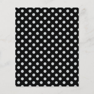 Change Grey Polka Dots Any Colour Click Customise Flyer