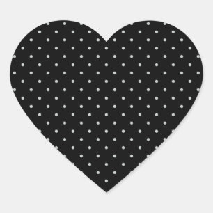 Change Grey Polka Dots Any Colour Click Customise Heart Sticker