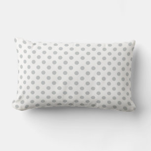 Change Grey Polka Dots Any Colour Click Customise Lumbar Cushion