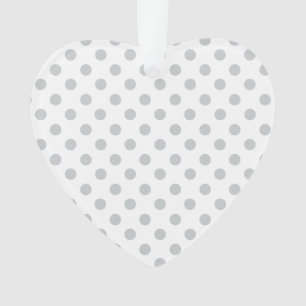 Change Grey Polka Dots Any Colour Click Customise Ornament