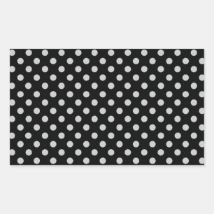 Change Grey Polka Dots Any Colour Click Customise Rectangular Sticker