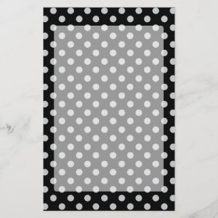 Change Grey Polka Dots Any Colour Click Customise Stationery