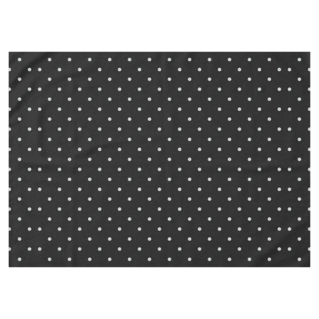 Change Grey Polka Dots Any Colour Click Customise Tablecloth (Front (Horizontal))