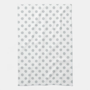 Change Grey Polka Dots Any Colour Click Customise Tea Towel