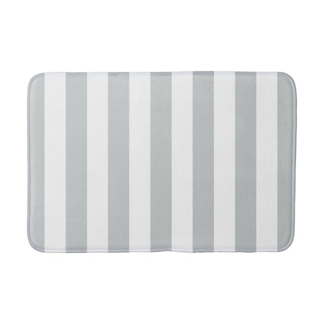 Change Grey Stripes to  Any Colour Click Customise Bath Mat (Front)