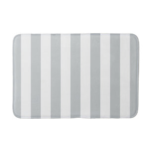 Change Grey Stripes to  Any Colour Click Customise Bath Mat